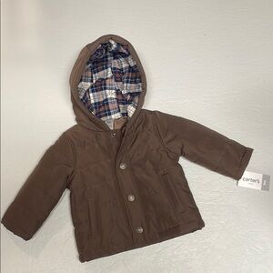 Carter's Brown Hooded Jacket